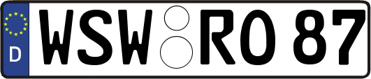 WSW-RO87