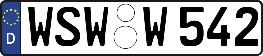 WSW-W542
