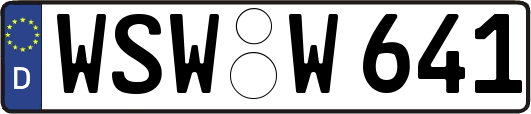 WSW-W641