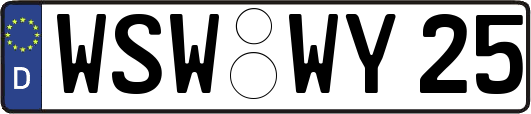 WSW-WY25