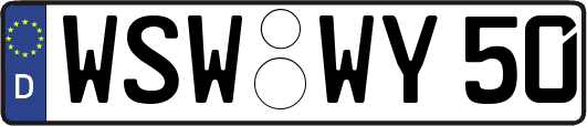 WSW-WY50