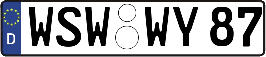 WSW-WY87