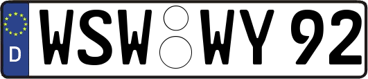 WSW-WY92