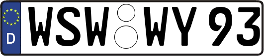 WSW-WY93