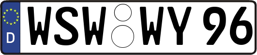 WSW-WY96