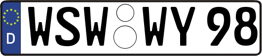 WSW-WY98