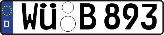 WÜ-B893