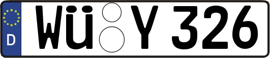 WÜ-Y326