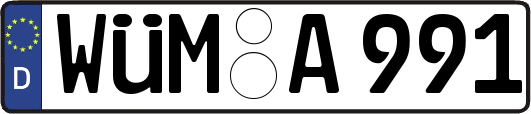 WÜM-A991