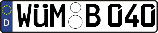 WÜM-B040