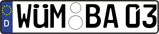 WÜM-BA03