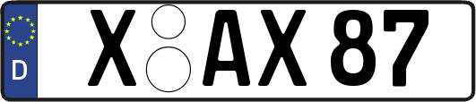X-AX87