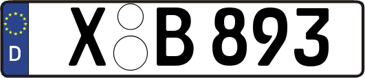 X-B893