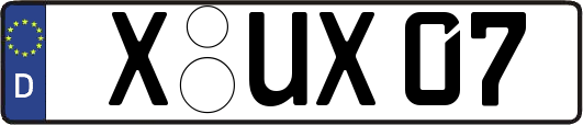X-UX07