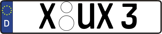 X-UX3