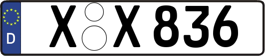X-X836
