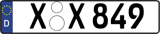 X-X849