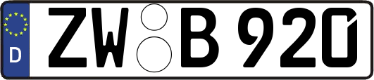 ZW-B920
