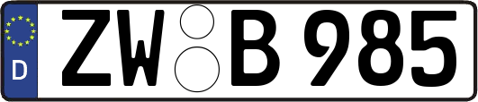 ZW-B985