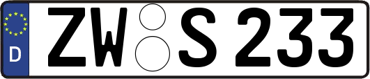 ZW-S233