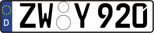 ZW-Y920